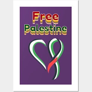 from the  river  to the sea  palestine free Posters and Art